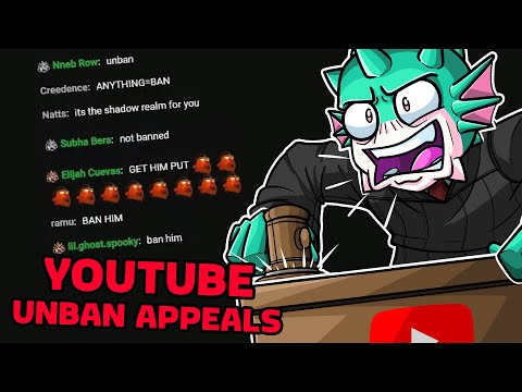 UNBAN APPEALS BUT YOUTUBE CHAT DECIDES THEIR FATE!