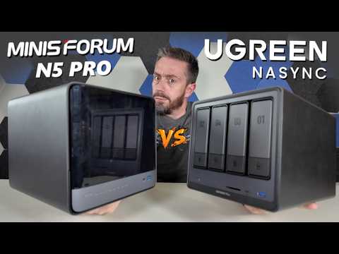 Minisforum N5 vs UGREEN DXP4800 PLUS - Which $599 NAS is Better?