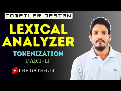 Count number of tokens in compiler design | Lexical Analyzer