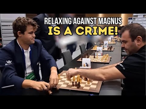You Just Can't Relax Against Magnus | Carlsen vs Mamedyarov