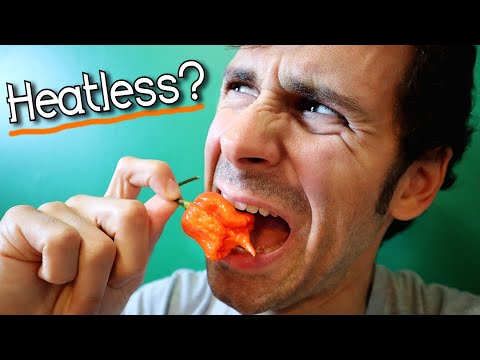 I Ate Super Hot Peppers... with the heat removed