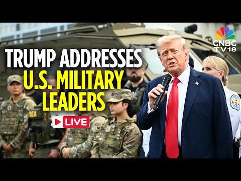 LIVE: Trump, Hegseth Address Rare Gathering of U.S. Military Leaders From Around The World | N18G