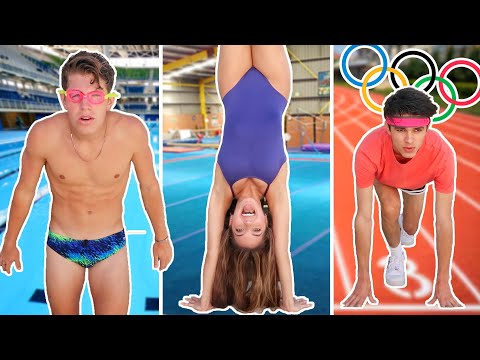 WE COMPETE IN THE OLYMPICS!! (YouTuber Olympics)