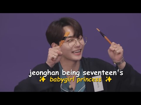 jeonghan being seventeen's ✨️ 𝑝𝑟𝑖𝑛𝑐𝑒𝑠𝑠 ✨️