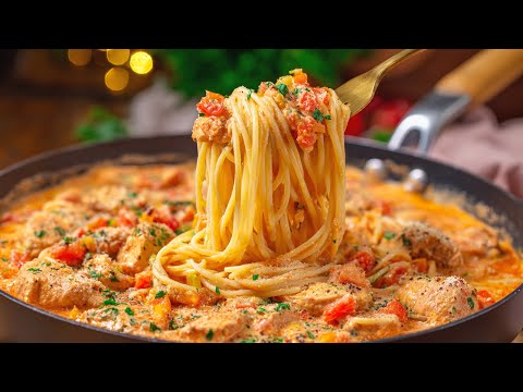 ¡Jamás imaginé algo así! Una receta sencilla y deliciosa de pasta con pollo en 20 minutos