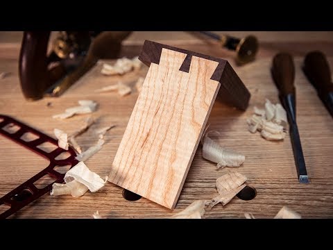 How to cut a LAPPED DOVETAIL by HAND
