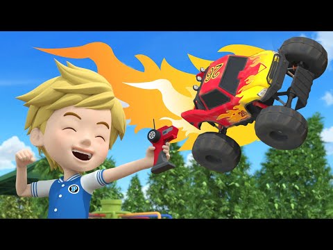 怪兽汽车│变形警车珀利安全篇动画合集│儿童安全教育│我的玩具汽车│儿童动画│变形警车珀利TV