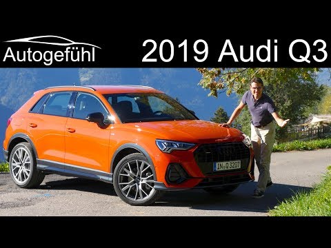 Audi Q3 FULL REVIEW all-new 2019 comparison of trims, suspensions, engines - Autogefühl
