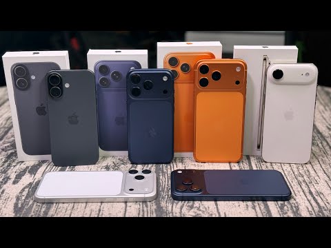 iPhone 17, 17 Pro, 17 Pro Max, iPhone Air - Unboxing and First Impressions