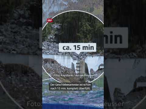 Wie kam es zur Unwetterkatastrophe in Brienz BE? | #Shorts | SRF Wissen