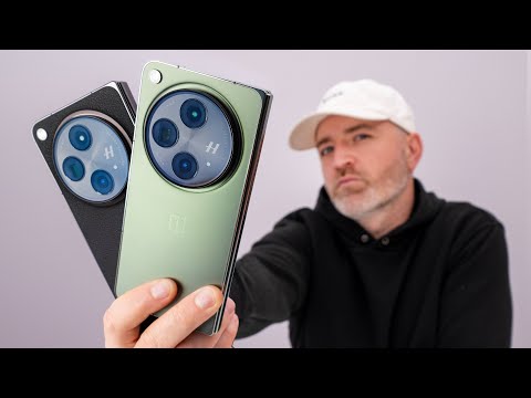 OnePlus Open Fold Unboxing (Emerald Dusk vs Voyager Black)