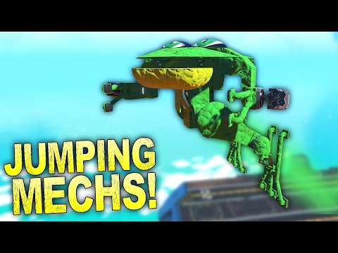 Who Can Build The Best JUMPING MECH!?