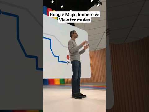 From Street View ➡️ New Immersive View for routes in Google Maps #GoogleIO #shorts