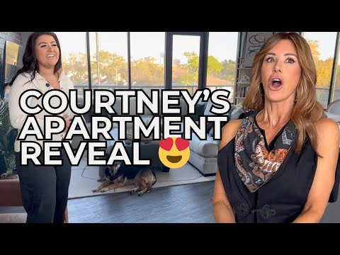 The Wait is Over! Courtney’s Apartment Reveal & Full Tour 🏡 | Dominique Sachse