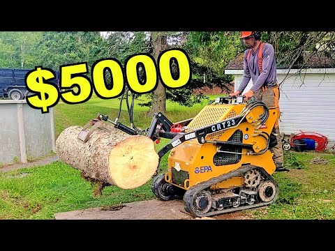 Dirt Cheap Skid Steer At Work