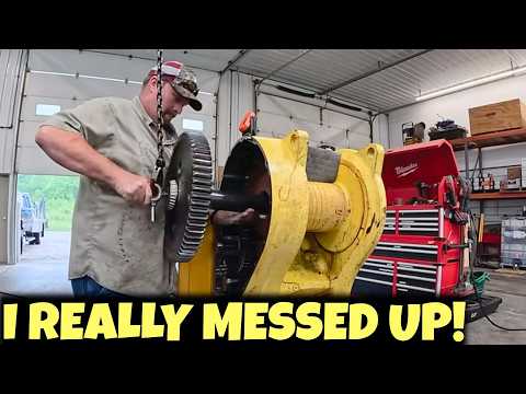 Can This John Deere 4000 Winch Be Saved? | Logging Dozer Repair