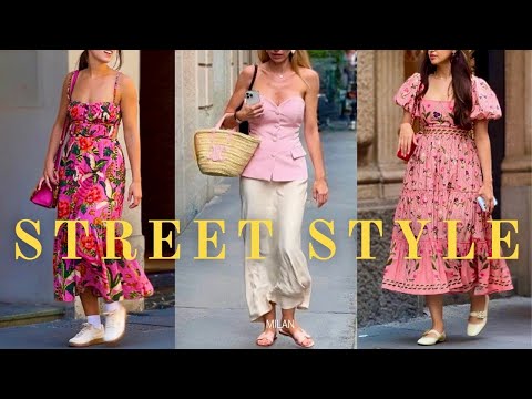 Milan’s Hottest Street Style Trends for Summer 2024•The Best Dressed and Most Elegant Looks