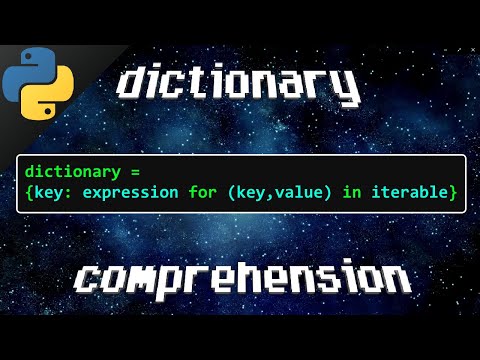 Python dictionary comprehension 🕮