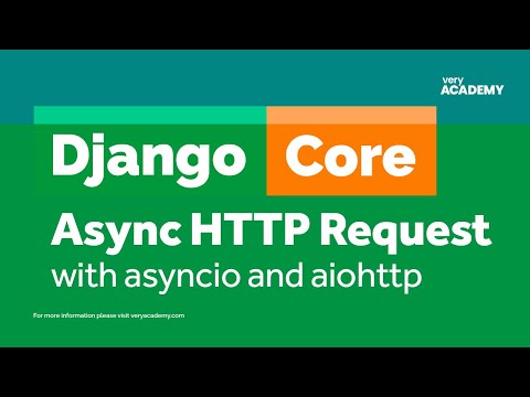 Django async HTTP requests with asyncio and aiohttp