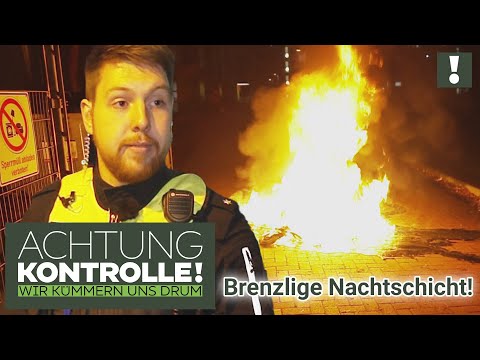 "Sehr FEUERLASTIG heute!" Qualmender PKW auf der A2 & BRENNENDER Müllcontainer! | Achtung Kontrolle