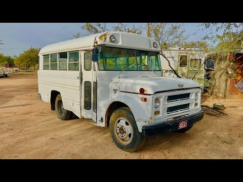 Will it start & drive? LOCKED UP 1968 SHORT BUS parked 33 years ago!