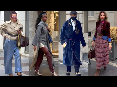 Explore The Hottest Trends Of 2025 🇮🇹 Sophisticated Simplicity Of Milanese Flair🍁Autumn Street Style