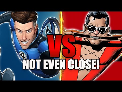 Why Mr. Fantastic VS Plastic Man Isn't Even Close!