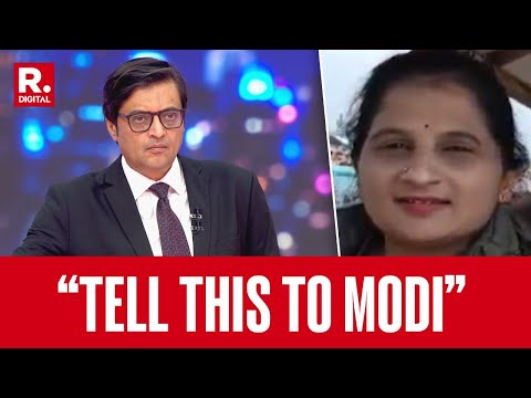 Tell This To Modi: Pahalgam Terror Attack Survivor Tells Arnab About Terrorists Shooting Husband