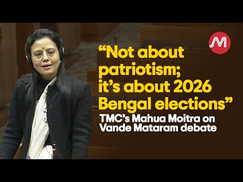 “Not about patriotism; it’s about 2026 Bengal elections”: TMC’s Mahua Moitra on Vande Mataram debate