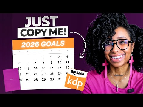 you're going to plan your goals as an author in 2026... here's how (just copy me)