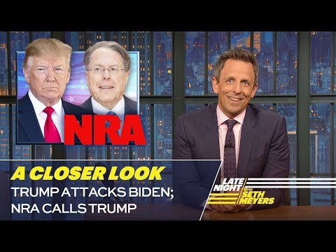 Trump Attacks Biden; NRA Calls Trump: A Closer Look