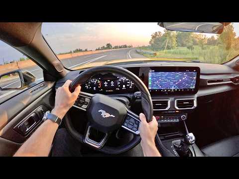 2024 Ford Mustang Ecoboost Premium - POV First Driving Impressions