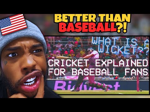 American Reacts to Cricket Explained for Baseball Fans