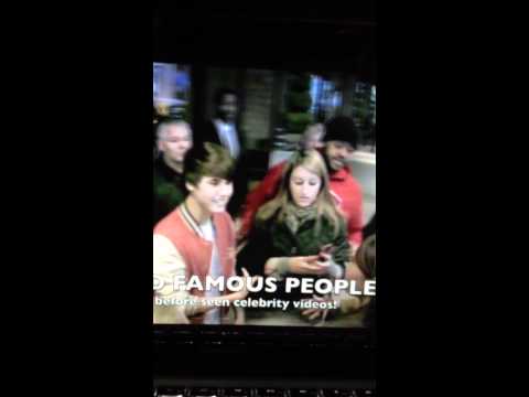 Meeting Justin Bieber Outside his hotel in NYC