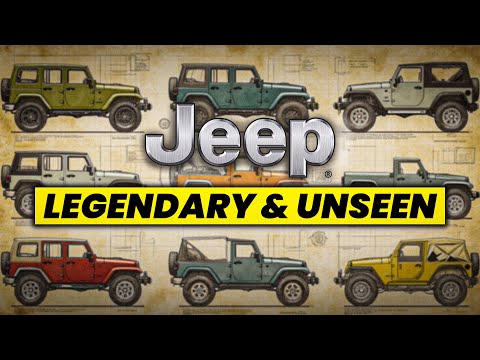 10 Jeep Prototypes That Were Too Wild for Production