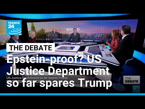 Epstein-proof? US Justice Department so far spares Trump • FRANCE 24 English