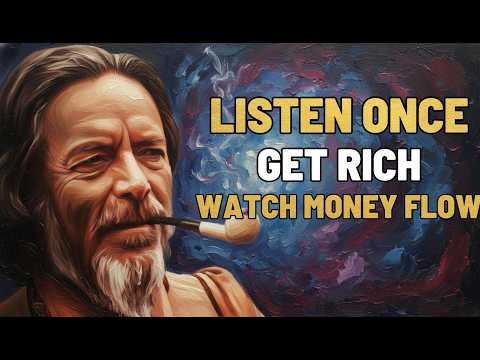 IT'S TERRIFYING!! You Will Get RICH – Just Listen Once. Money Will Come To You | Alan Watts