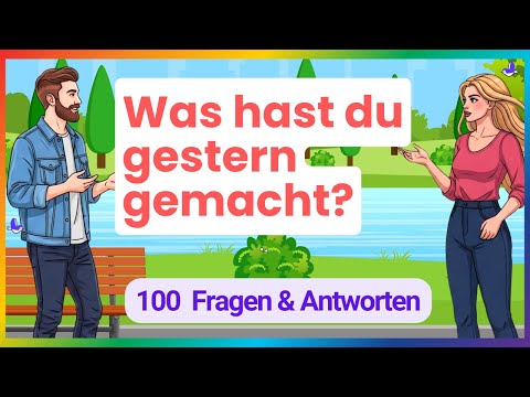 Master the past with 100 everyday dialogues in German! | Learn German (A1-A2)
