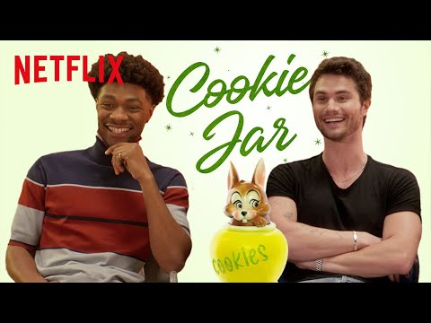 Chase Stokes & Jonathan Daviss Answer Questions from the Cookie Jar | Outer Banks | Netflix