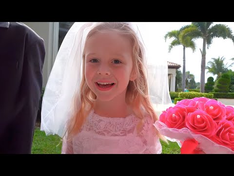 A large collection for children about the adventures of Nastya and dad