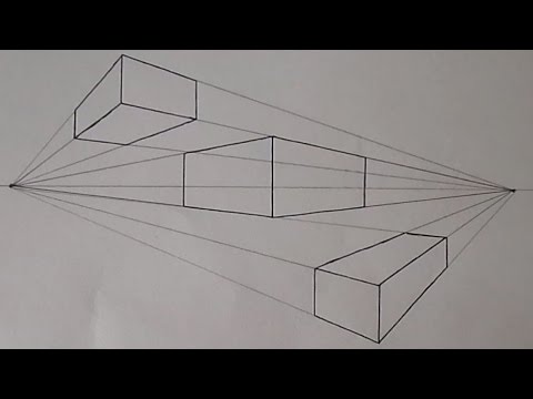 How To Draw In Two Point Perspective | Easy