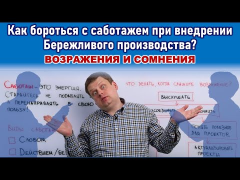 Внедряем бережливое производство. Как бороться с саботажниками?