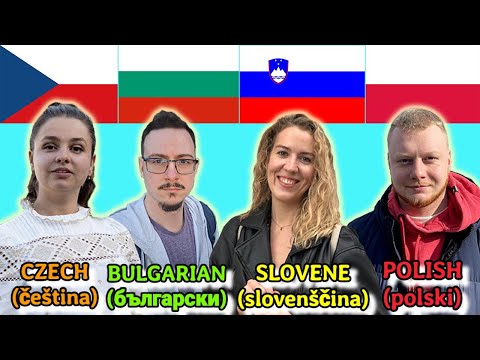 Czech vs Bulgarian vs Slovenian vs Polish (How Similar Are They?)
