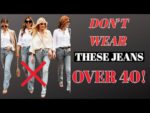 Why you should Never Wear These Jeans After 40!