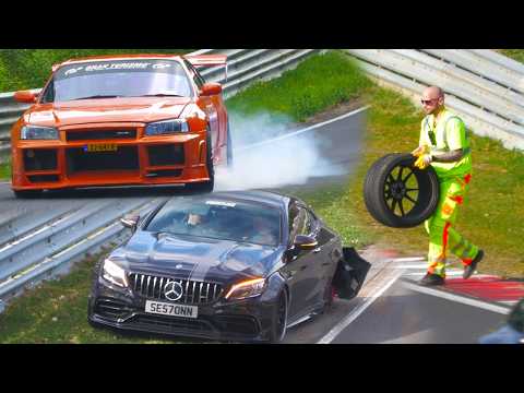 NÜRBURGRING FAIL COMPILATION & Greatest Moments April 2025 Nordschleife Touristenfahrten