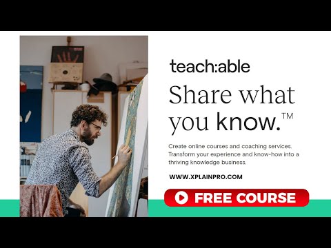 Teachable Tutorial: Sell Courses, Coaching and Digital Downloads