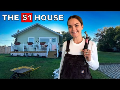 My $1 House: The Exterior Is Done!! 