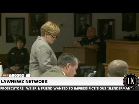 Anissa Weier Slender Man Trial Day 1 Detectives Moerman and Casey Testify
