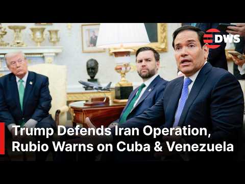 WATCH: U.S. Sec Rubio on Cuba & Venezuela as Trump Defends Iran War, Questions NATO Role | AC1E