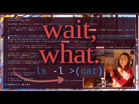extremely cool shell trick I did not know about